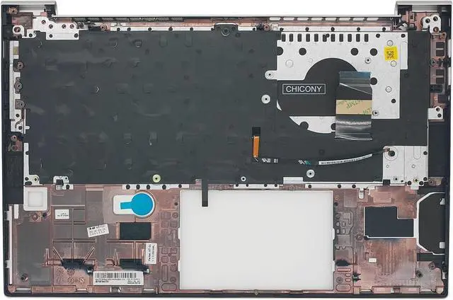 Alt view image 2 of 6 - Replacement Upper Case Palmrest Backlit Keyboard Assembly for HP Elitebook 840 G7 G8 745 G8 Series Laptop Part US Layout Top Cover M36312-001 Sliver