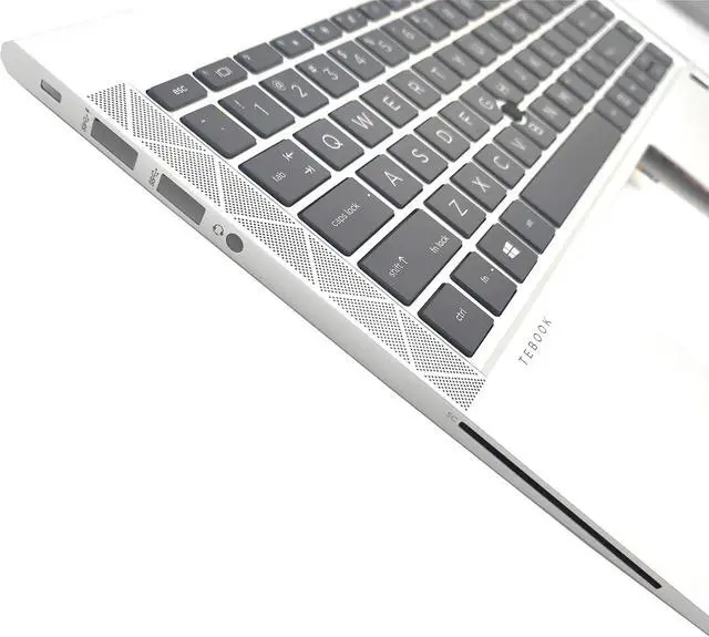 Alt view image 4 of 6 - Replacement Upper Case Palmrest Backlit Keyboard Assembly for HP Elitebook 840 G7 G8 745 G8 Series Laptop Part US Layout Top Cover M36312-001 Sliver
