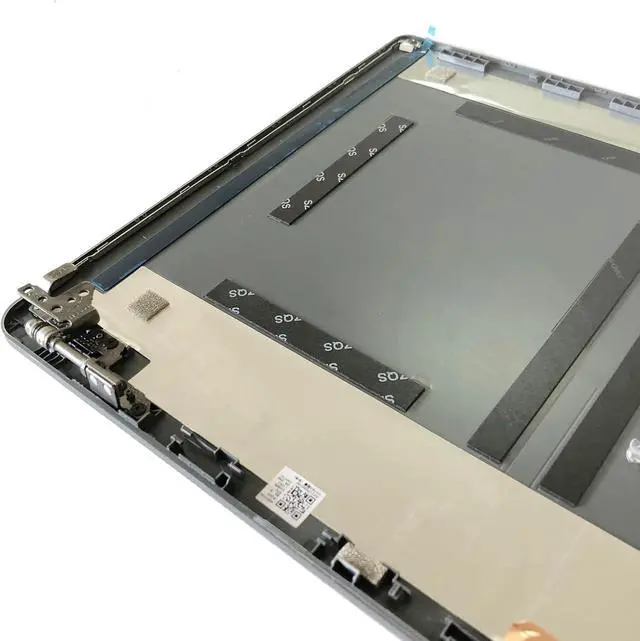 Alt view image 6 of 6 - 5CB1B60414 5H50S29002 5B30S18993 5CB1C17342 Replacement for Lenovo ideapad 3-15ITL6 3-15ADA6 3-15ALC6 3 15IAU7 3 15ABA7 Laptop LCD Back Cover with Hinges and Front Bezel Frame and Hinges Cover Sliver
