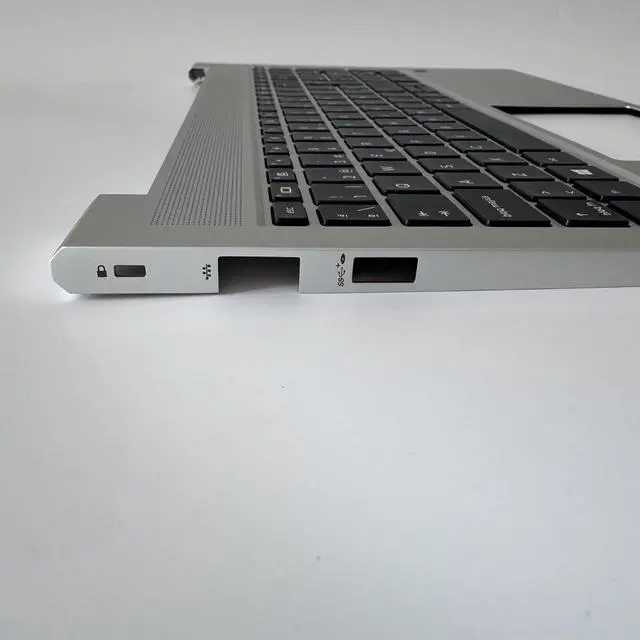 Alt view image 4 of 5 - N43874-071 Silver Palmrest w/SP Non-Backlit KB Fingerprint for 450 G10