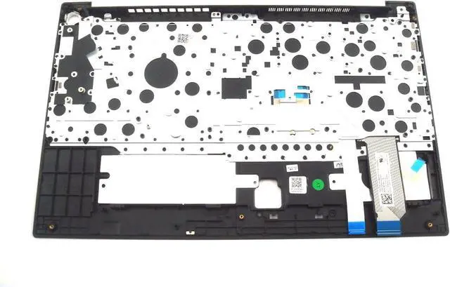 Alt view image 3 of 4 - Parts for for Lenovo ThinkPad E15 Gen 2 Palmrest Keyboard Bezel Latin Spanish Non-Backlit for Fingerprint 5M11A35951