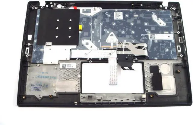 Alt view image 2 of 3 - Parts for for Lenovo ThinkPad T14s Gen 2 Palmrest Keybaord Bezel US Backlit for WWAN Version 5M11A37559