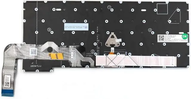 Alt view image 3 of 3 - Replacement Keyboard for ThinkPad T14s Gen 3, T14s Gen 4, E14 Gen 5 Laptop