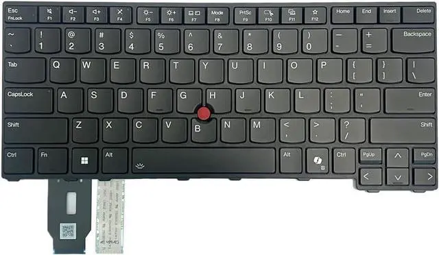 Main image of US Keyboard Backlit Replacement for Lenovo ThinkPad T14 Gen 5 21MC 21MD/L14 Gen 5 21L1/P14s Gen 5 21ME/T14 Gen 6 21QC 21QD/P14s Gen 6 21QL 21RW/L14 Gen 6 21S6, 5N21M37895 5N21M38124 5N21M38296