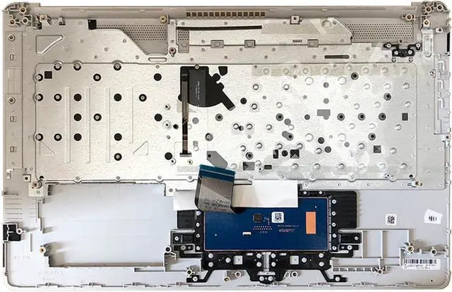Alt view image 2 of 7 - L92783-001 6070B1308113 Replacement for HP 17BY 17-by 17CA 17-CA Laptop Upper case Palmrest Assembly with Backlit US Keyboard and Touchpad with ODD Sliver 2020 Year