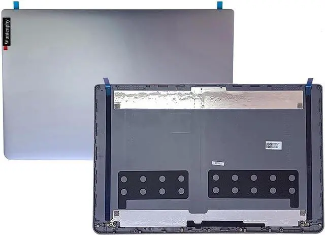 Alt view image 3 of 7 - New Replacement LCD Back Cover Front Bezel Hinges Hinge Caps with 6 Screws for Lenovo IdeaPad 1 15ABA7 15ADA7 15IGL7 15AMN7 5CB1F36621 AP3L6000100 5CB1M48453 5B30S19034 5CB1F36618 AP3L600160 Silver