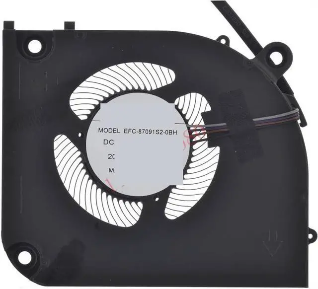 Alt view image 5 of 6 - Laptop CPU GPU Cooling Fan for CLEVO X370SNW-G WINMA Model EFC-87091S2 EFC-84091S2-0BH 20302D6422P29425/6 12V 6W Easy to Replace
