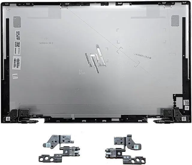 Main image of Replacement 15.6" Laptop LCD Cover Back Rear Top Lid with Hinges for HP Envy X360 15M-EE 15M-ED 15T-ED 15-ED L93203-001 Silver