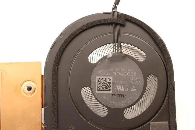 Alt view image 4 of 4 - New for Thinkpad P16 Gen 1 21D6, 21D7 Heatsink Fan 5H41B77317 5H41B77335