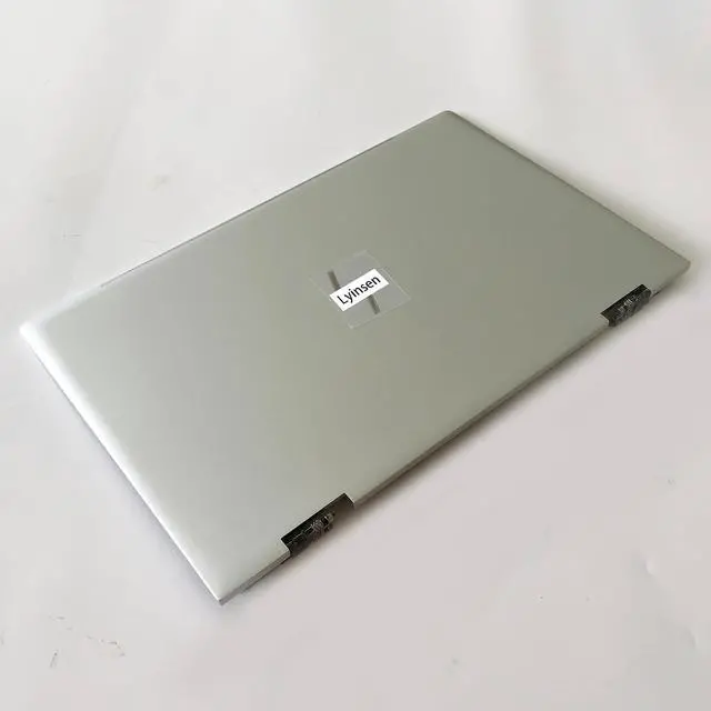 Alt view image 4 of 7 - Replacement 15.6" Laptop LCD Cover Back Rear Top Lid with Hinges for HP Envy X360 15M-EE 15M-ED 15T-ED 15-ED L93203-001 Silver