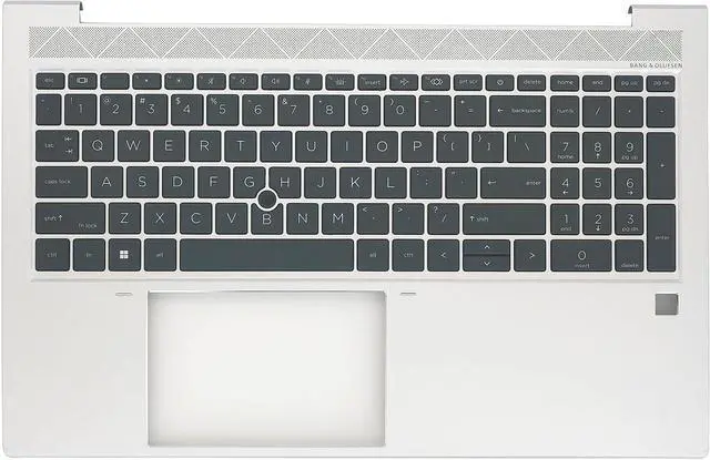 Main image of Replacement Upper Case Palmrest for HP Elitebook 850 855 G7 850 G8 15.6'' Series Laptop US Layout Backlit Keyboard Assembly Top Cover M35816-001 Silver