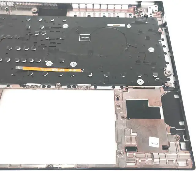 Alt view image 7 of 7 - Replacement Upper Case Palmrest for HP Elitebook 850 855 G7 850 G8 15.6'' Series Laptop US Layout Backlit Keyboard Assembly Top Cover M35816-001 Silver