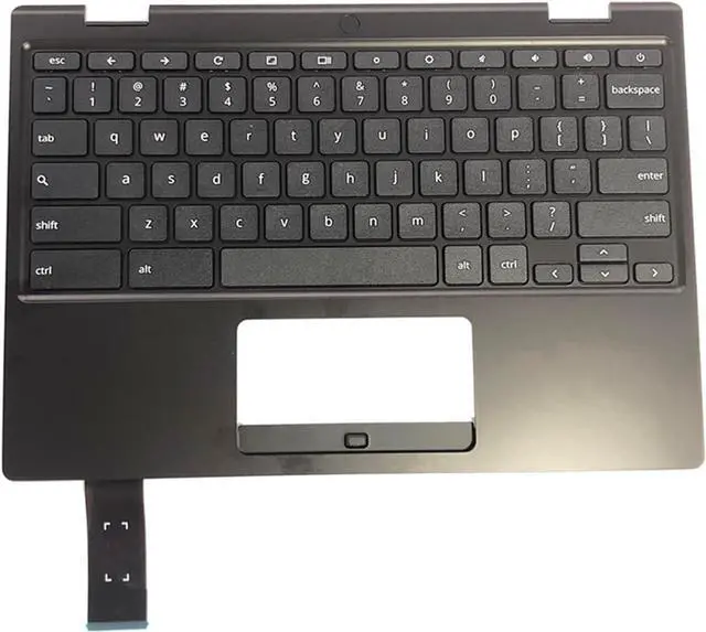 Main image of Replacement Laptop Palmrest Upper Case Non-Backlit Keyboard Assembly Part for Asus Chromebook 11 CR1100CKA 90NX03V1-R31US0(Non-Touch)