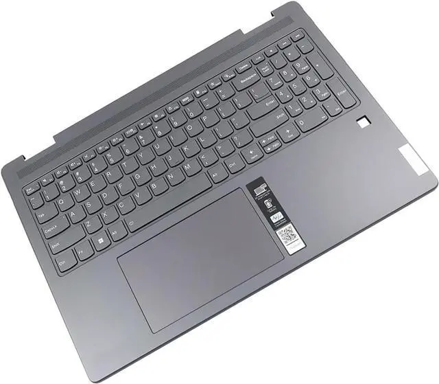 Alt view image 6 of 7 - 5CB1L31865 Replacement for Lenovo Yoga 7-16 IRL8 Laptop Upper Top Cover Case Palmrest US Keyboard Assembly Touchpad Part
