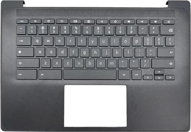 Main image of New Replacement for HP Fortis G11 14 Chromebook Series Laptop Palmrest Upper Case Keyboard Touchpad/Non-Touchpad Assembly Part N83274-001 N83273-001 Black (KB/Non-Touchpad)
