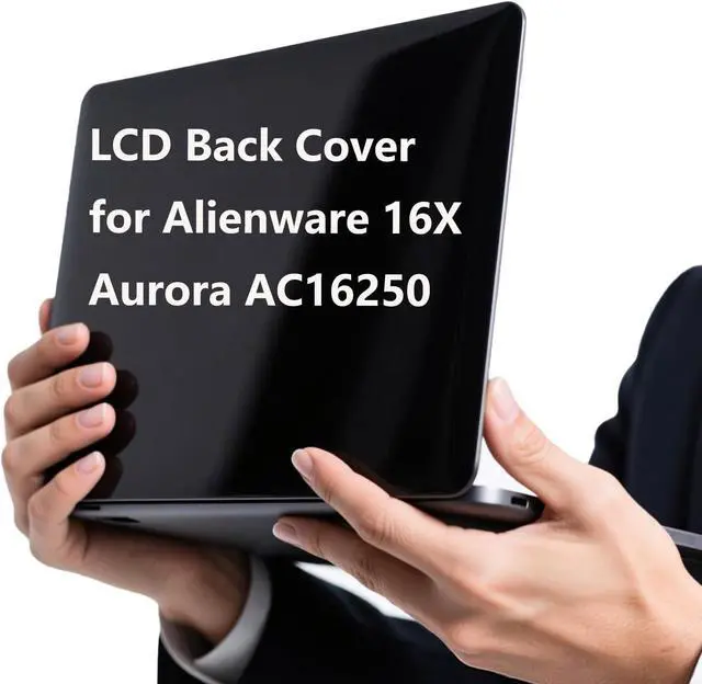 Alt view image 5 of 5 - HN45T, 0HN45T Replacement LCD Back Cover for Alienware 16X Aurora AC16250 Series Laptop, Blue Metal Top Lid