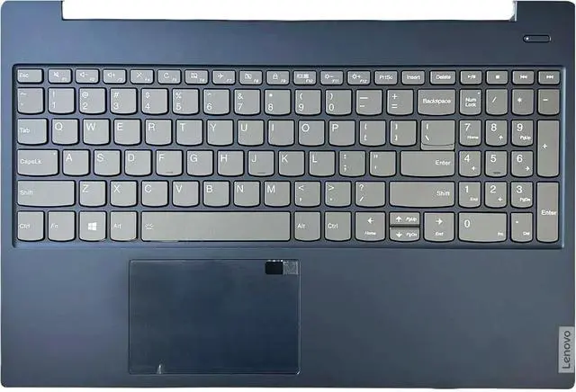Main image of New Replacement for Lenovo Ideapad S340-15IWL S340-15API S340-15IIL S340-15 81N8 Laptop Upper Case Palmrest Backlit Keyboard Touchpad Assembly Part 5CB0S18817 5CB0S18691 5CB0S18660 (Blue)