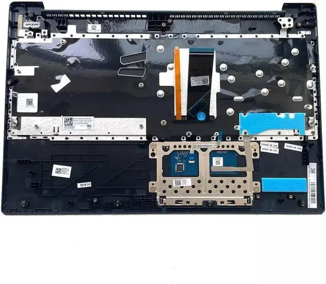 Alt view image 2 of 7 - New Replacement for Lenovo Ideapad S340-15IWL S340-15API S340-15IIL S340-15 81N8 Laptop Upper Case Palmrest Backlit Keyboard Touchpad Assembly Part 5CB0S18817 5CB0S18691 5CB0S18660 (Blue)