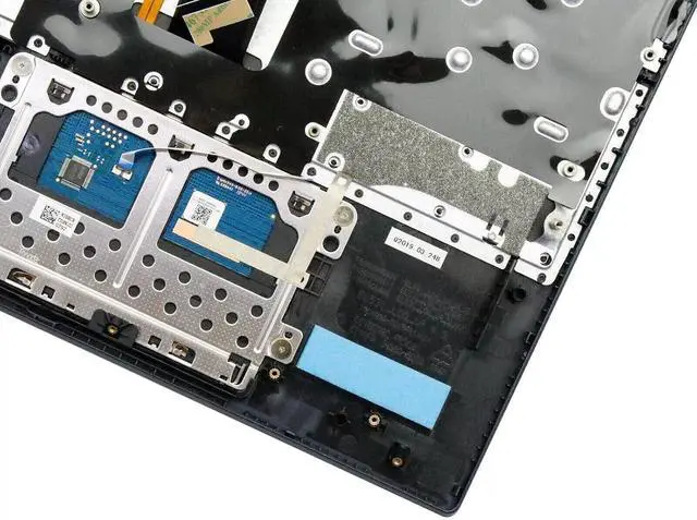 Alt view image 3 of 7 - New Replacement for Lenovo Ideapad S340-15IWL S340-15API S340-15IIL S340-15 81N8 Laptop Upper Case Palmrest Backlit Keyboard Touchpad Assembly Part 5CB0S18817 5CB0S18691 5CB0S18660 (Blue)