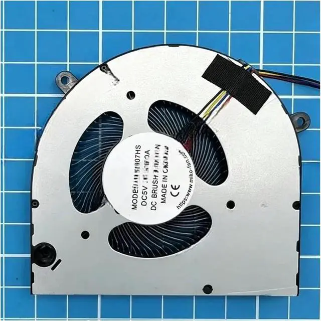 Alt view image 4 of 4 - MD8007HS DC 5V 0.5A R L Compatible for Mechanical Compatible for Revolution Unbound 16 16pro HDS-7BB6U CPU GPU Fan(R Fan)