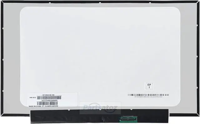 Alt view image 3 of 7 - NT140WHM-T00 NT140WHM-T02 14" HD 40Pin On-Cell Touch LCD Screen Digitizer LED Display Replacement for HP Chromebook 14 G6 G7 14-DQ M47193-001 B140XTK02.0 B140XTK02.1 B140XTK02.3 (HD Touch)