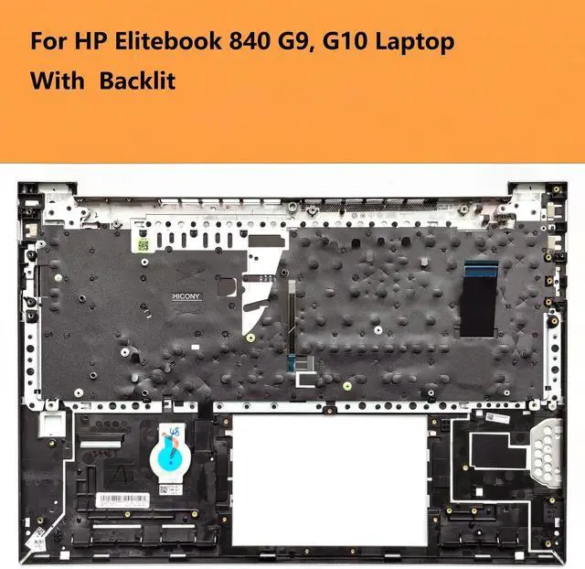 Alt view image 2 of 6 - N08145-001 Replacement Palmrest for HP Elitebook 860 G9/G10