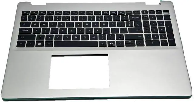 Alt view image 3 of 6 - New for Inspiron 16 5640 5645 Laptop Palmrest Upper Case Keyboard Cover C Lid 0PYMJC PYMJC 081CYX 81CYX 03Y1CF 3Y1CF (Silver 0PYMJC PYMJC)