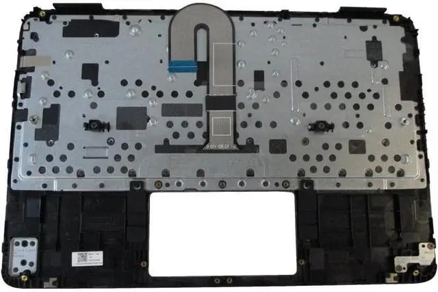 Alt view image 6 of 7 - New Replacement for HP Fortis X360 11 G3 J Chromebook Series Laptop Palmrest Upper Case Keyboard with WFC/Non-WFC Versions Assembly Part N38880-001 N38882-001 Black (KB-Non-WFC)