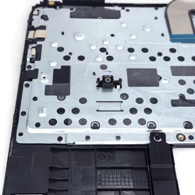 Alt view image 5 of 7 - New Replacement for HP Fortis X360 11 G3 J Chromebook Series Laptop Palmrest Upper Case Keyboard with WFC/Non-WFC Versions Assembly Part N38880-001 N38882-001 Black (KB-Non-WFC)