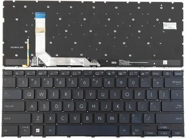 Main image of Backlit Keyboard for Asus ZenBook UX3404 UX3404VA UP3404VA Laptop