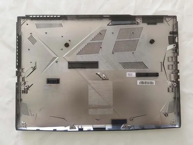 Alt view image 2 of 5 - New Replacement Notebook Bottom Cover Lower Base Case Black for MSI GF63 GF63VR MS-16R1 GF63 8RC GF63 8RD GF63 Thin 9SC Series Laptop