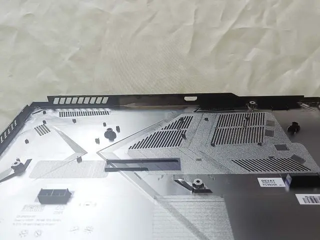 Alt view image 3 of 5 - New Replacement Notebook Bottom Cover Lower Base Case Black for MSI GF63 GF63VR MS-16R1 GF63 8RC GF63 8RD GF63 Thin 9SC Series Laptop