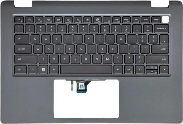 Main image of 0R2DCD Replacement Upper Case Palmrest for Dell Latitude 14 3440