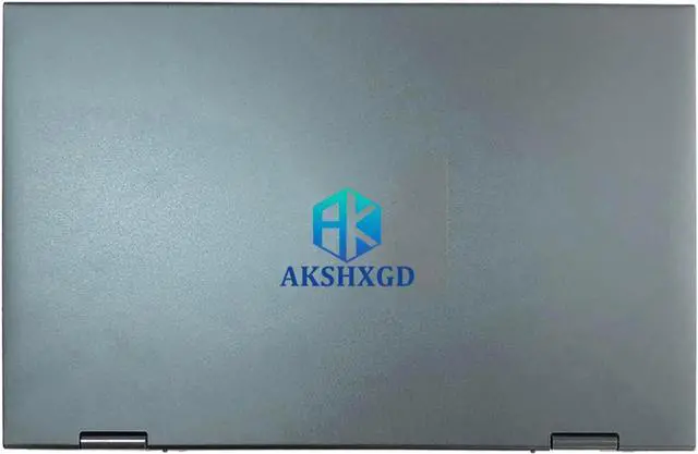 Alt view image 2 of 7 - 0GWRR6 GWRR6 Replacement for Dell Inspiron 5410 5415 7415 2-in-1 Laptop LCD Back Cover Top Case Rear Lid with Hinges Blue