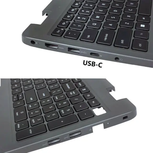 Alt view image 3 of 6 - DVR0W, Replacement Upper Case Palmrest for Dell Latitude 15 3540