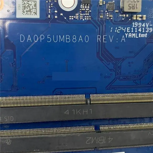 Alt view image 6 of 6 - N08774-601 N81868-601 for HP 15-DY 15T-DY 15S-FQ Laptop Motherboard N08774-001 DA0P5UMB8A0 SRLFP i7-1255U CPU Fully Tested