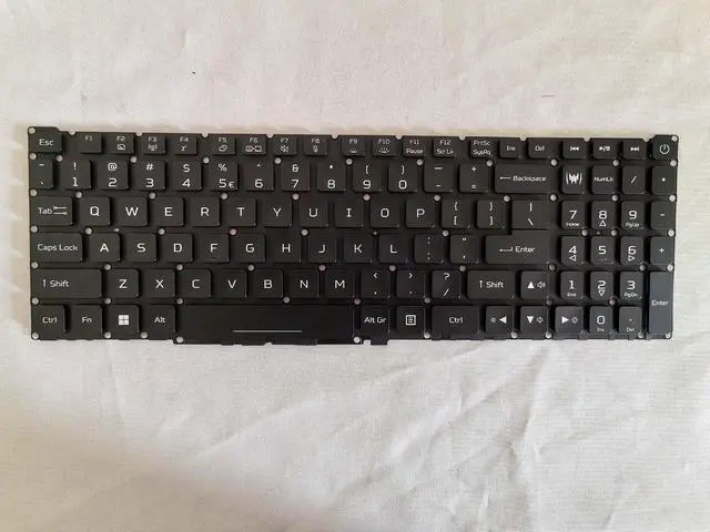 Main image of New Replacement US Per-Key RGB Backlit Keyboard for ACER Predator Helios 18 PH18-71 PH18-72 N23Q2 Laptop