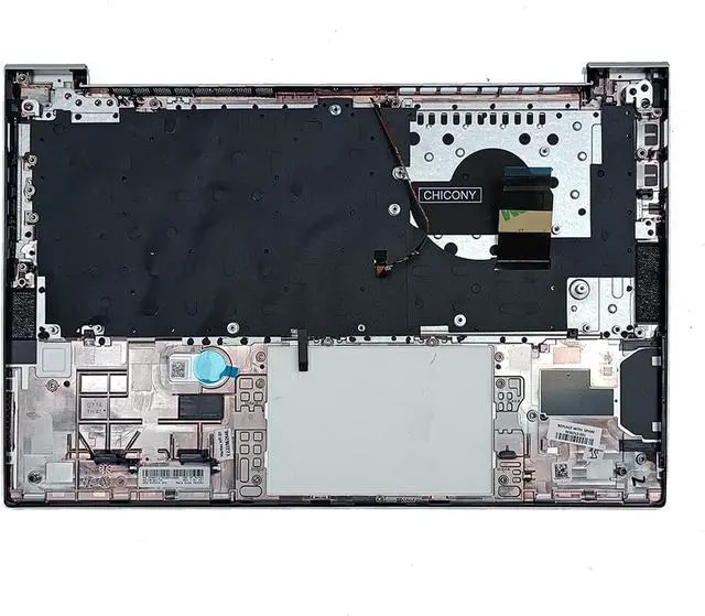 Alt view image 3 of 7 - M07090-001 M36312-001 Replacement for HP Elitebook 840 G7 840 G8 Laptop Upper Top Cover Case Palmrest Backlit US Keyboard Assembly Part Silver