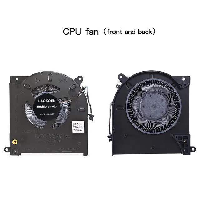 Alt view image 5 of 7 - New Replacement Cooling Fans for Dell Alienware M15 R3 M15 R4 P87F002 P87F003 Laptop Fan P/N0TG9V0 0D1X38 FM7C FM7D EG50061S1-C070-S9A EG50061S1-C080-S9A DC 12V 0.4A