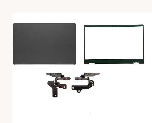 Main image of Bezel LCD Back Cover with Hinges for Vostro 15 3510 3511 3520 Black
