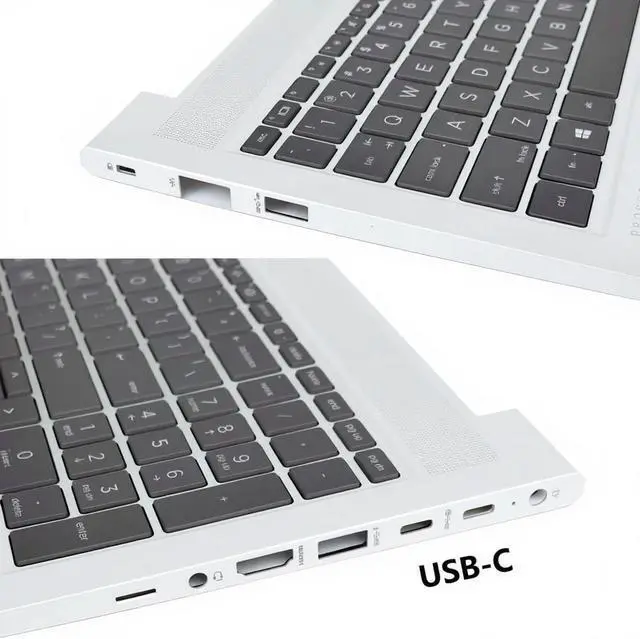 Alt view image 3 of 6 - N43874-001 Replacement Upper Case Palmrest for HP Probook 450 G10