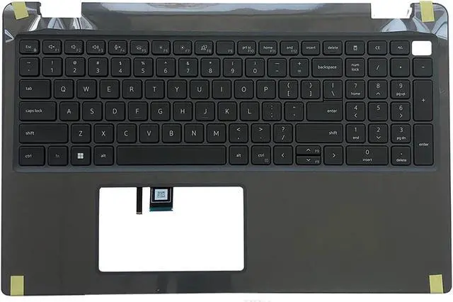 Alt view image 2 of 7 - Replacement for Dell Latitude 3540 E3540 Laptop Upper Case Palmrest Backlit Keyboard Assembly Part 15.6" 0DVR0W DVR0W 460.0SF11.0003 Top Cover Grey