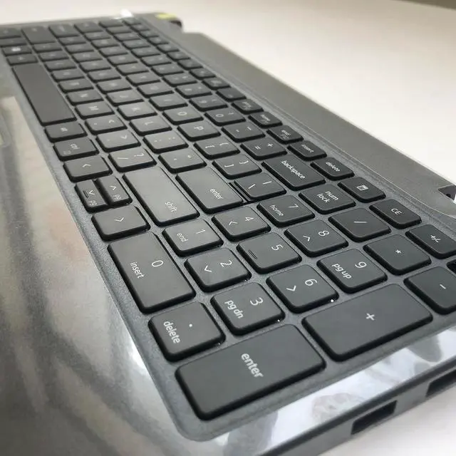 Alt view image 5 of 7 - Replacement for Dell Latitude 3540 E3540 Laptop Upper Case Palmrest Backlit Keyboard Assembly Part 15.6" 0DVR0W DVR0W 460.0SF11.0003 Top Cover Grey