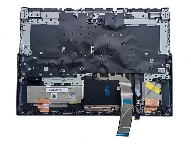 Alt view image 2 of 7 - Replacement for Lenovo Legion 5 Pro 16 INT Laptop Upper Top Cover Case Palmrest RGB Backlit Keyboard Touchpad Assembly Part 5CB1H18356 5CB1H18382 5CB1F37738 5CB1F38518