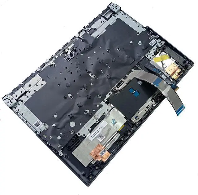 Alt view image 6 of 7 - Replacement for Lenovo Legion 5 Pro 16 INT Laptop Upper Top Cover Case Palmrest RGB Backlit Keyboard Touchpad Assembly Part 5CB1H18356 5CB1H18382 5CB1F37738 5CB1F38518