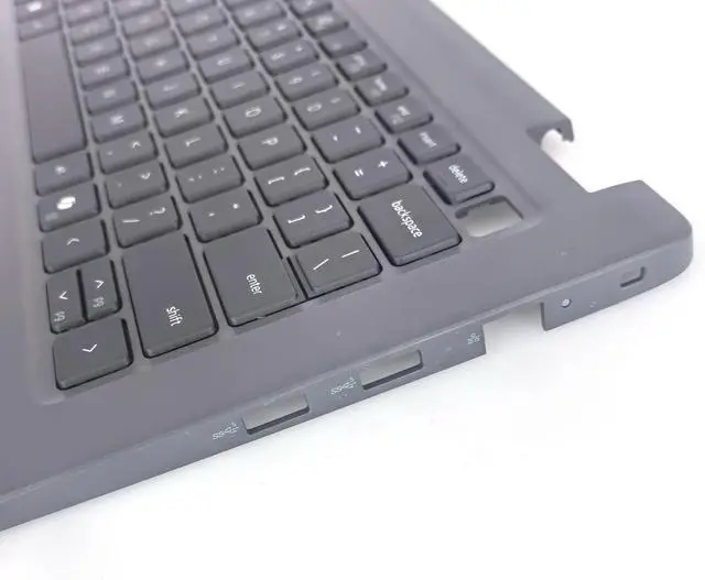Alt view image 5 of 5 - Replacement Upper Case Palmrest for Dell Latitude 3450 Series Laptop Without Backlit Keyboard Assembly Top Cover N1D71 0N1D71 Gray (Without Backlit)