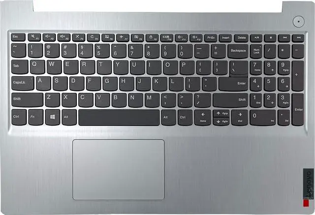 Main image of Replacement for Lenovo IdeaPad 3 15IML05 15IIL05 15ADA06 15ARE05 Laptop Upper Case Palmrest Non-Backlit Keyboard Touchpad Assembly Part 5CB1D03689 5CB0X57476 5CB0X57656 Silver