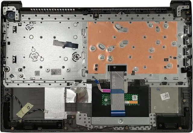 Alt view image 2 of 7 - Replacement for Lenovo IdeaPad 3 15IML05 15IIL05 15ADA06 15ARE05 Laptop Upper Case Palmrest Non-Backlit Keyboard Touchpad Assembly Part 5CB1D03689 5CB0X57476 5CB0X57656 Silver