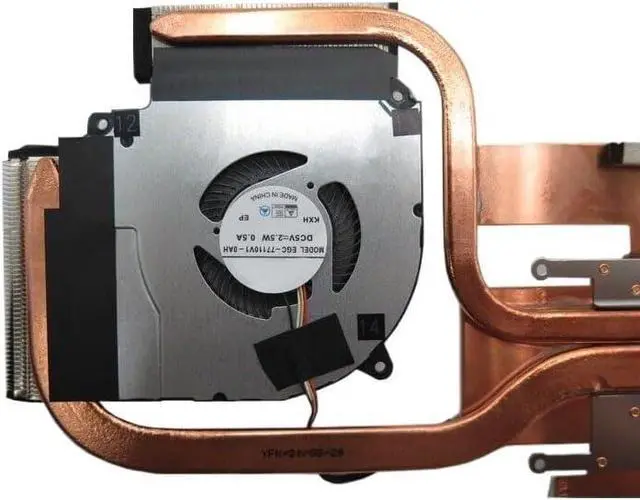 Alt view image 2 of 4 - Laptop 4PIN CPU GPU Fan&Heatsink for Gigabyte Gaming G5 GD KD MD DC5V 2.5W 0.5A