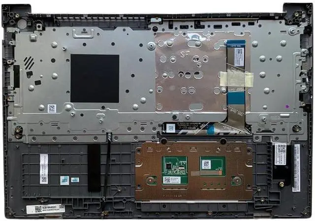 Alt view image 4 of 5 - New for ThinkBook 16 G6 IRL Upper Case Plamrest with Touchpad Backlight US Keyboard Assembly Arctic Grey 5CB1M48525 Laptop